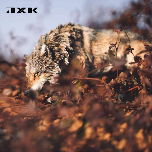 JXK大灰狼摆件手办模型