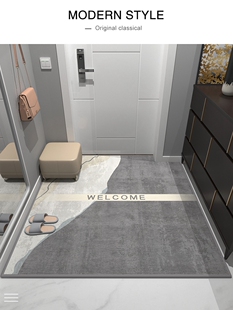 地垫入户门垫地毯进门家用客厅垫子高档轻奢简约玄关室内门口脚垫