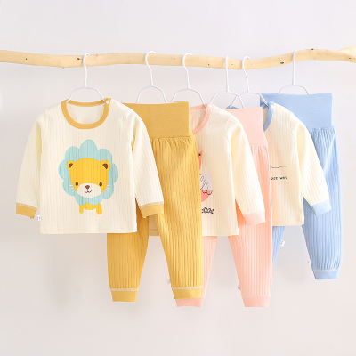 A类全棉男女幼童保暖护肚家居服