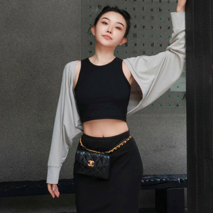 月影集 水柔冰丝 月魄灰百搭肩袖小外套开衫夏季防晒衫空调衫