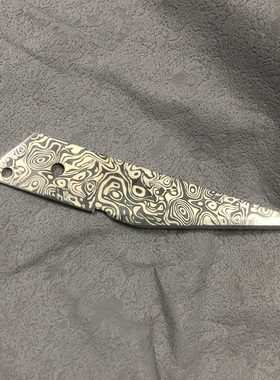 无极钛合金数控美工刀专用不锈钢大马花纹刀片ckb2刀片爱丽华夜莺