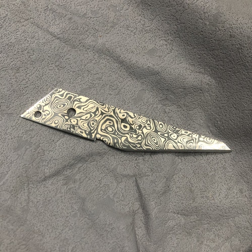 无极钛合金数控美工刀专用不锈钢大马花纹刀片ckb2刀片爱丽华夜莺