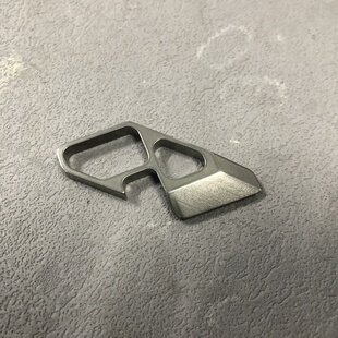 无极钛合金数控多功能快递小刀拆包裹小刀开瓶器钛合金撬棍EDC