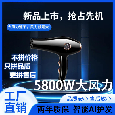智能AI护发速干大功率专业吹风机
