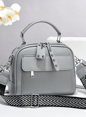 Women Medium Crossbody Bag Shoulder Bag with Multi Pocket