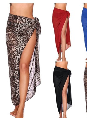 Women Beach Sarong Chiffon Swimsuit Coverups Bikini Wraps