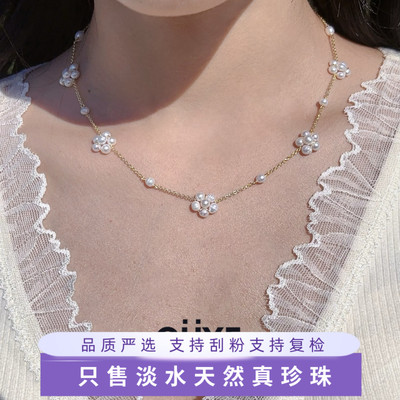 法式复古温柔颈链送女朋友的礼物