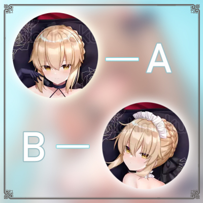 FGO 阿尔托利亚·SABER枕套二次元游戏动漫等身靠枕抱枕