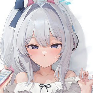 碧蓝档案-月雪宫子抱枕动漫长条枕套二次元靠枕抱枕