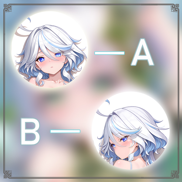 原神 芙宁娜二次元长条游戏动漫宅男等身靠枕抱枕