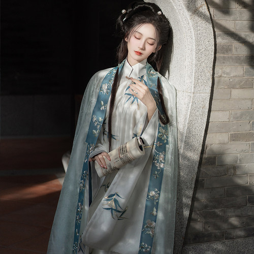 钟灵毓秀 潇湘妃子 氅衣 隽秀古典