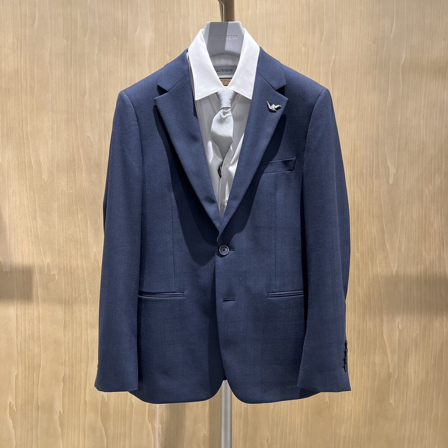 卡尔丹顿KALTENDIN秋冬男士秋冬商务正装西服外套单西KFBS11602NY