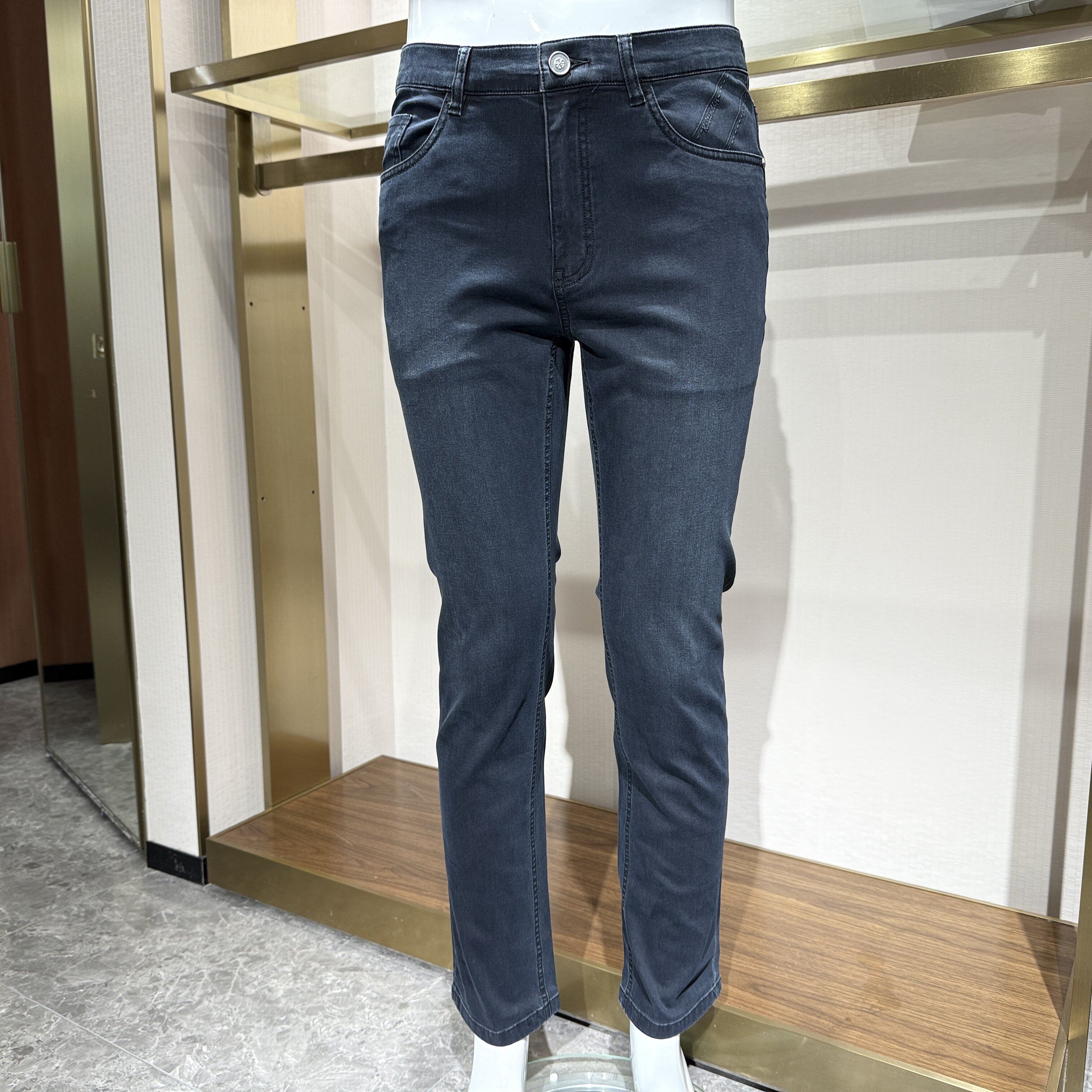 卡尔丹顿KALTENDIN专柜正品新款男装春夏牛仔裤直筒裤AF5S32303NA