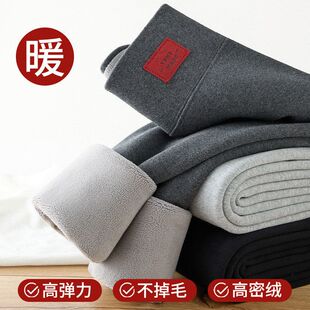 东北特厚抗寒恒温保暖棉裤冬季新款加绒加厚打底长裤子女外穿高腰