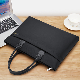 英皇保罗公文包男款通勤手提包休闲牛津布文件夹包防水尼龙电脑包