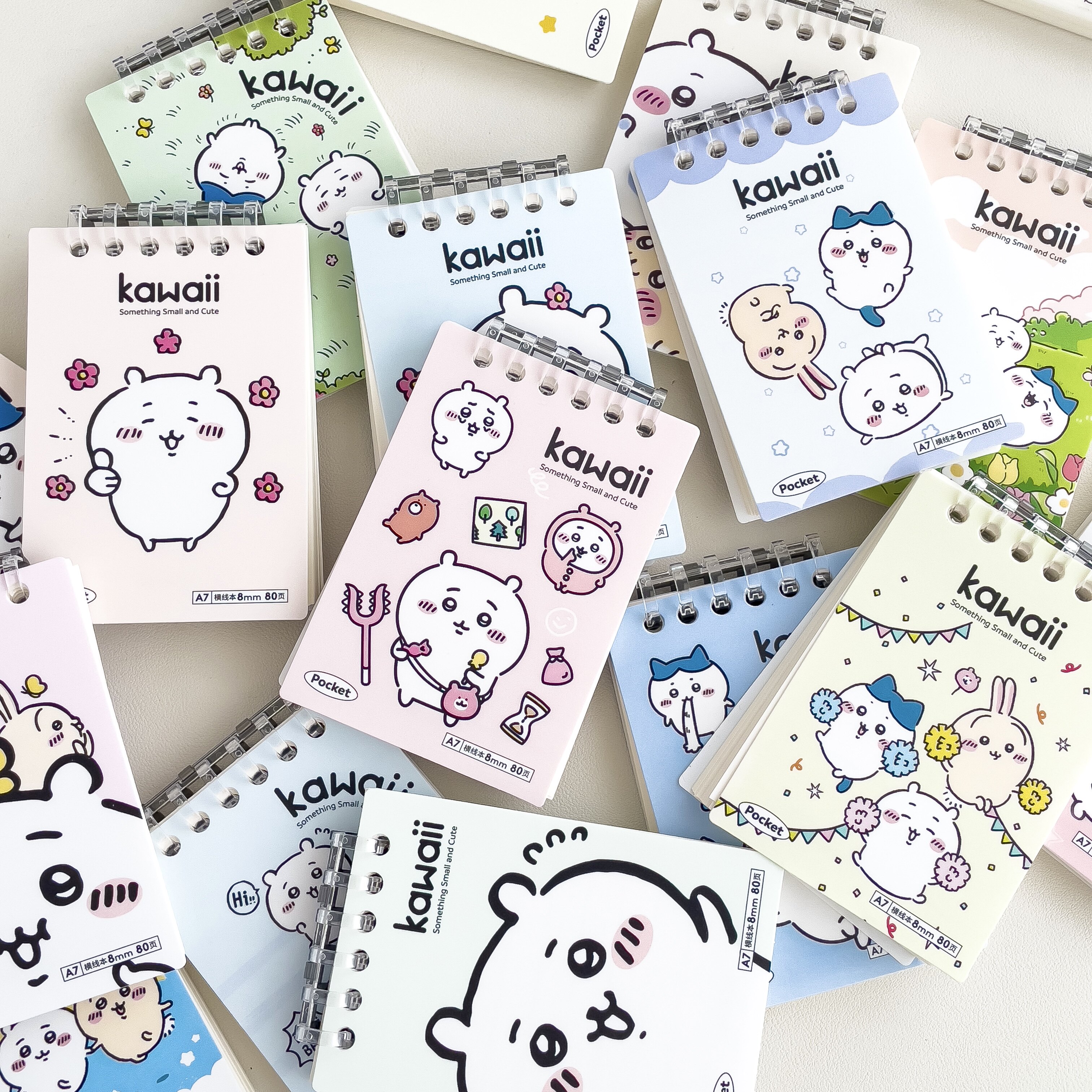 吉伊卡哇A7活页口袋本记事本图片