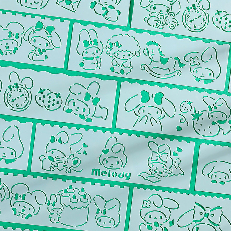 可爱手抄报镂空儿童小学生绘图