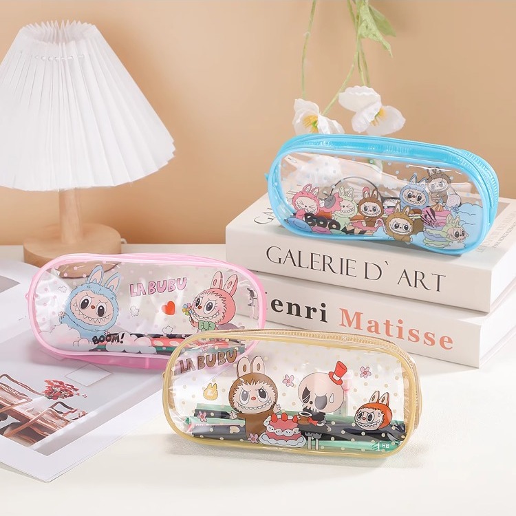 透明笔袋学生高颜值防水大容量