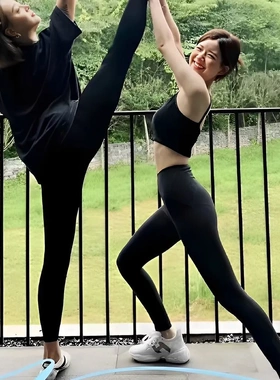 lu家裸感alig25九分裤收腹提臀透气排汗瑜伽运动紧身外穿健身