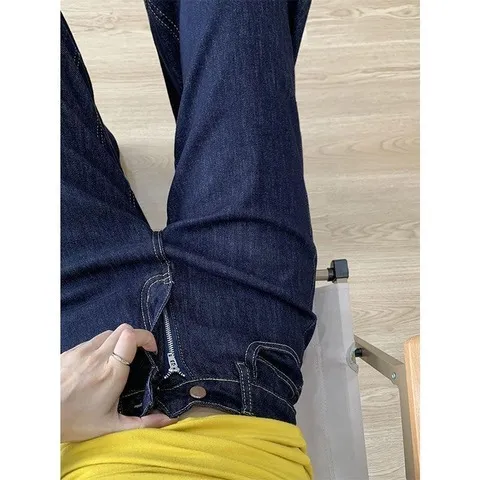 宽松高腰长裤微喇牛仔裤阔腿美式丹宁显瘦女蓝小个子拖地,女装/女士精品,牛仔裤,淘宝优惠券,粉丝福利购,淘宝优惠卷