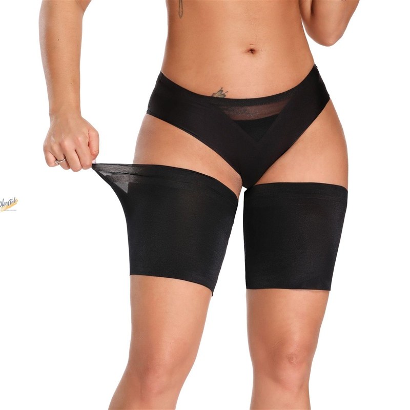 薄款女式夏季防摩j擦遮疤美腿蕾丝套大腿根内侧防磨袜套胖人磨腿