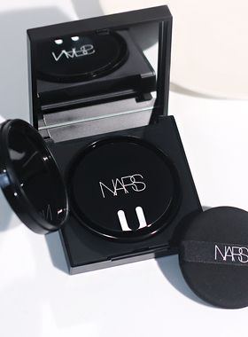 NARS/纳斯白色圆盒黑方盒气垫控油持久长效保湿BB粉底遮瑕替换