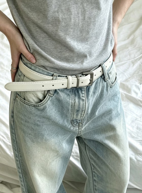 简约针扣腰带男女通用202