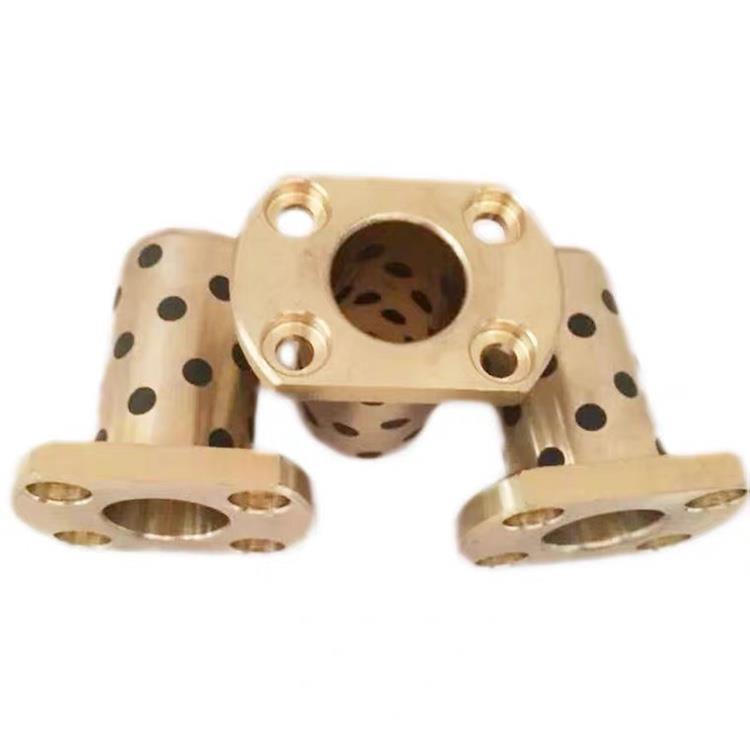 MPTNZ16-20/25/30/40铜套型两面切割MPTNP法兰无油自润滑石墨铜套