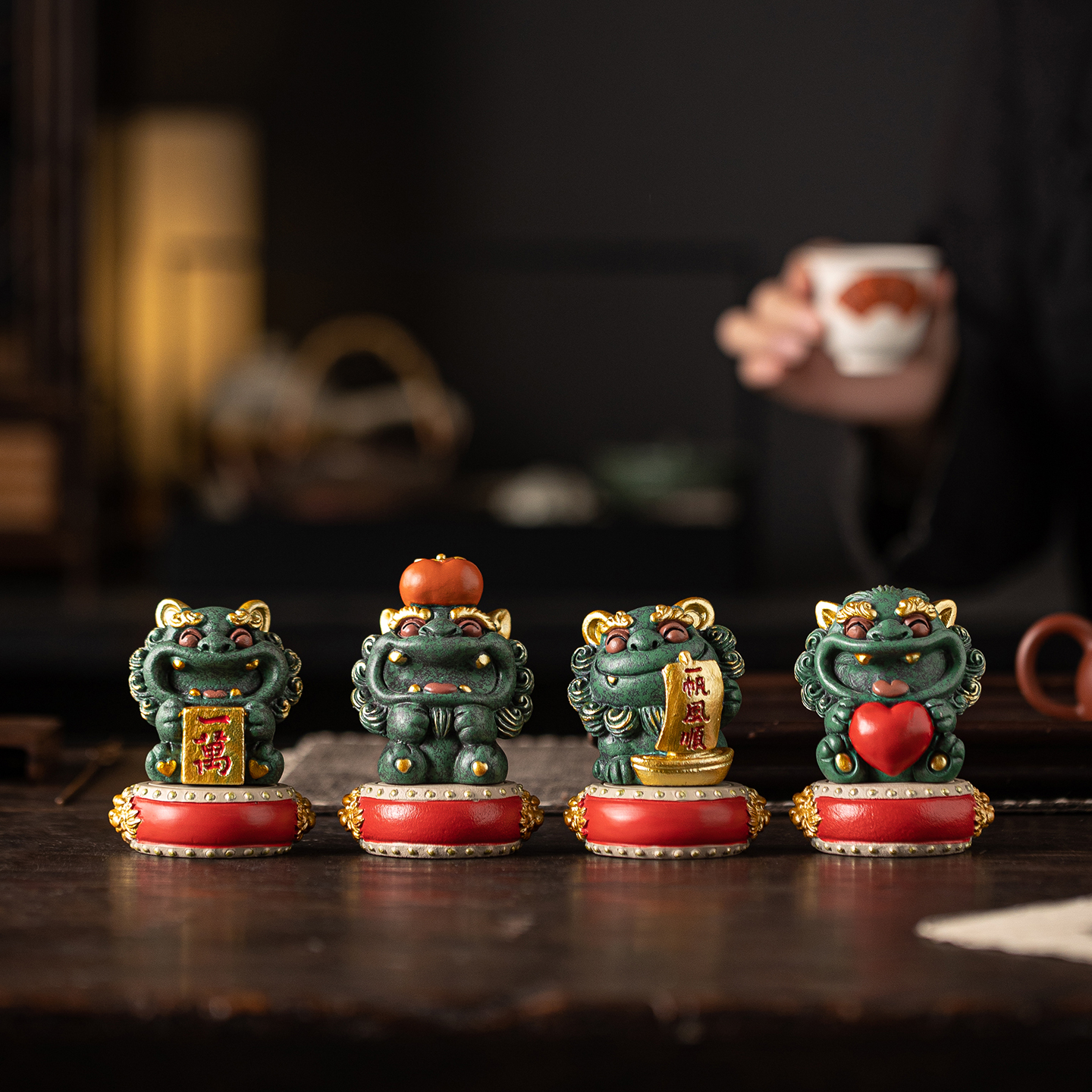 新中式招财貔貅桌面摆件装饰礼品