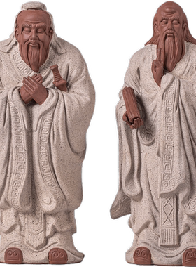 紫砂茶宠茶玩新中式桌面人物李白