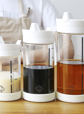 油壶油壸油瓶防漏酱油罐家用厨房玻璃不锈钢装油容器大号调料醋