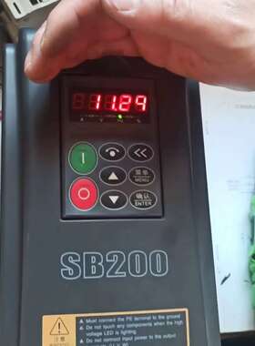议价森兰变频器拆机一台，sb200，5.5kw，标签掉了 成