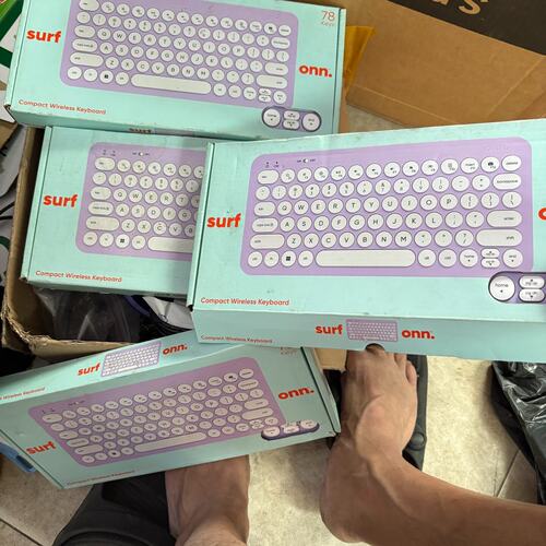 议价ONN Compact Wireless Keyboard，