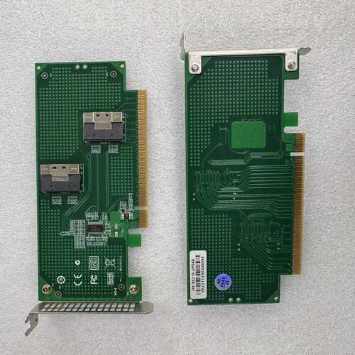 议价PCIE×16 SlimSAS SFF8654-8i 双口