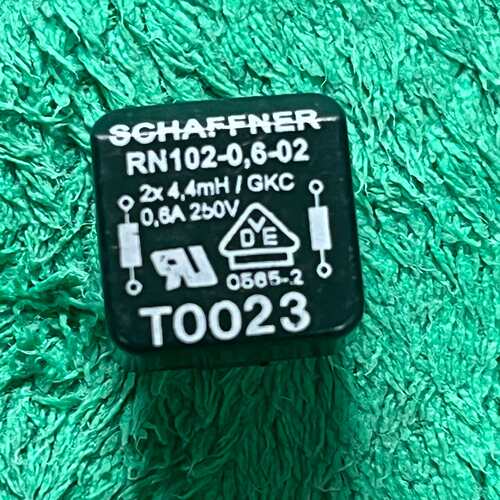 议价SCHAEFFNER RN102-0.6-02滤波器，拆机件