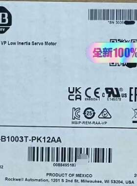 议价罗克韦尔AB VPL-B1003T-PK12AA 全新未拆封