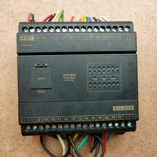 议价fatek b1z-20mr2-d24s编程器模块，拆机的