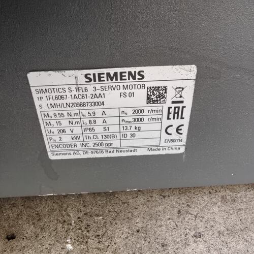 议价SIEMENS/西门子 电机1FL6067-1ac61-2A