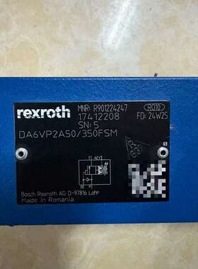 议价R901224247 DA6VP2A50/350FSM力士乐