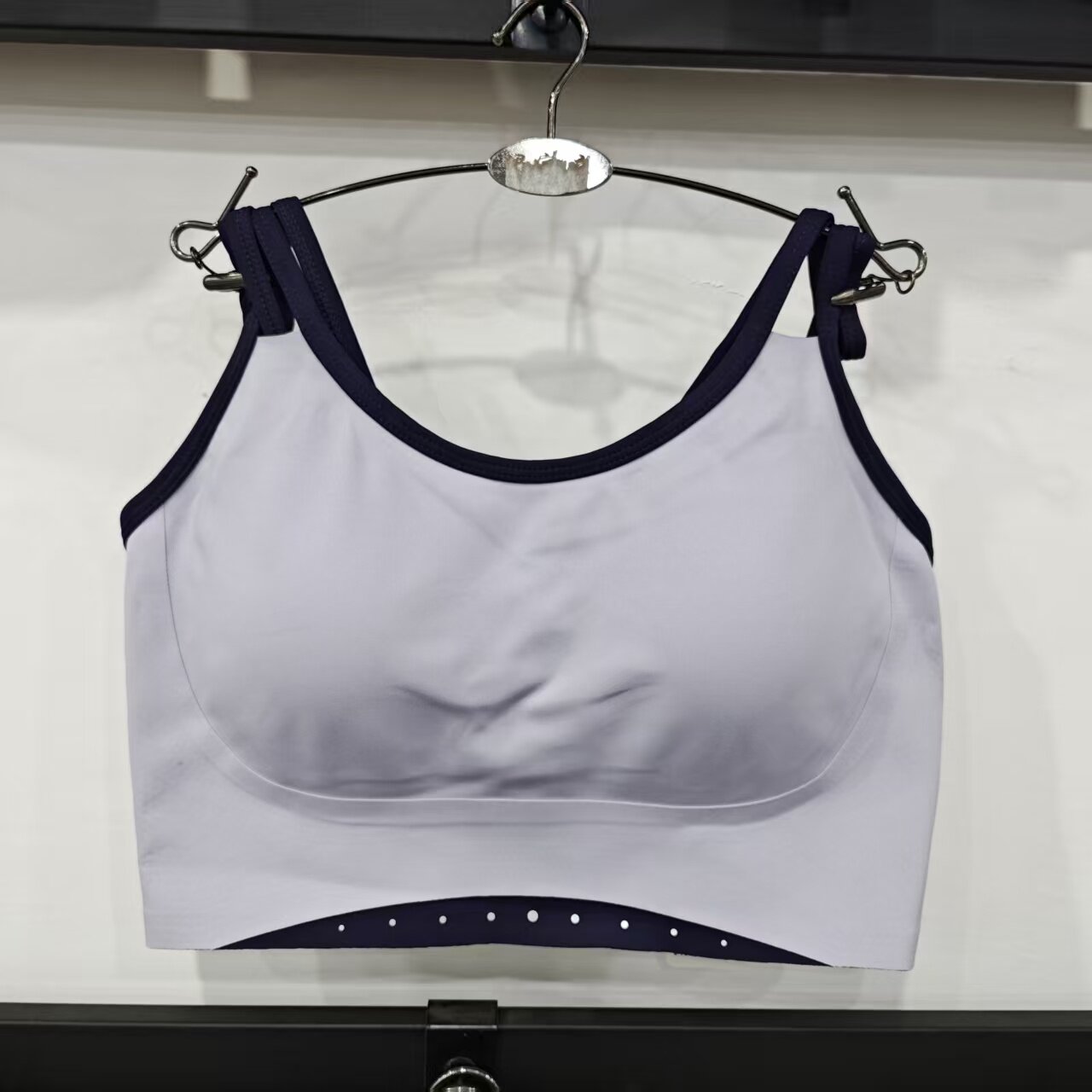 新款运动背心后排口款双肩带内衣女士聚拢防震瑜伽健身文胸罩921