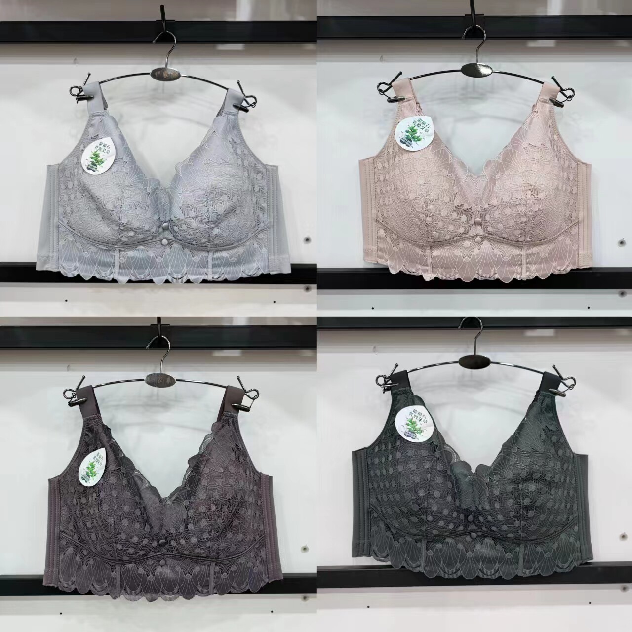 大胸显小超薄调整型CD杯女内衣夏