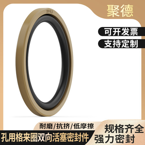 STD中国丁晴橡胶孔用格莱圈