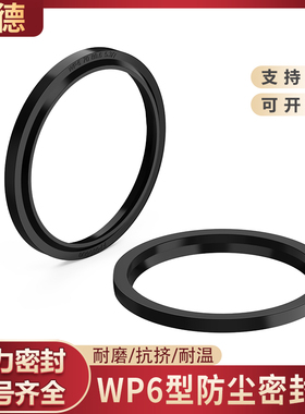 WP6/P6防尘密封圈油缸液压油封 25*33/110*125/140*155/280*300