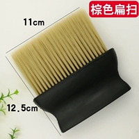 M-01 Hair Sweep 1 коричневая плоская развертка