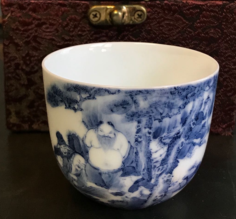 九段烧 九段珍藏 八仙 茶杯 杯子 最早期