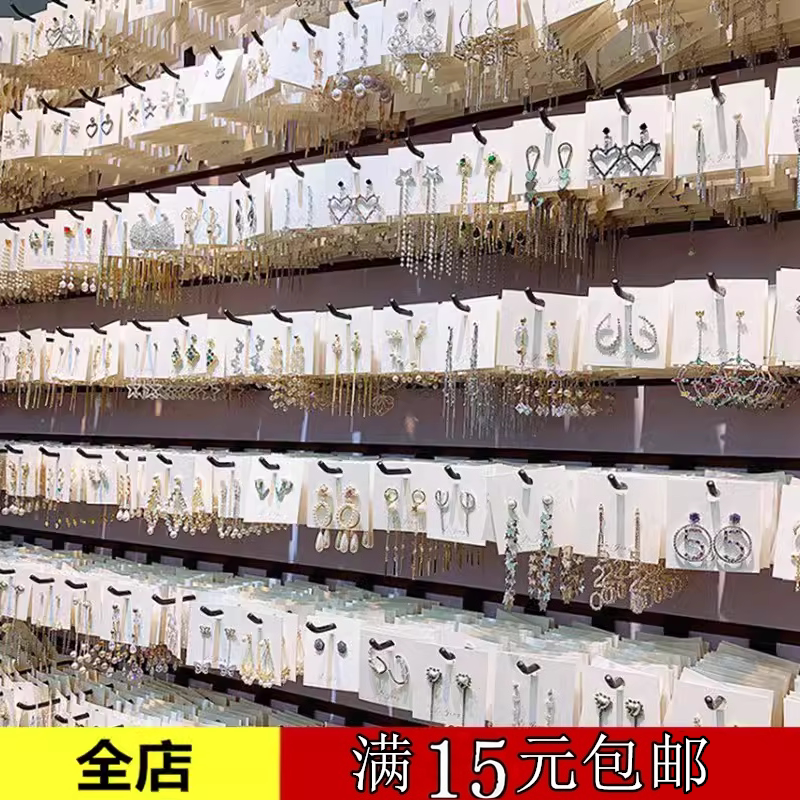 耳丁新款纯银耳坠耳钉耳环女精致耳圈小众轻奢耳饰银针气质小饰品