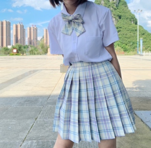 星野兔姬舍jk制服裙日系学生百褶裙格子裙高腰半身裙