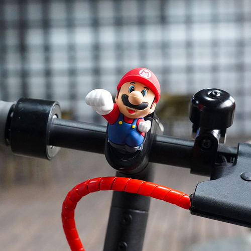 马里奥3D立体贴电动滑板车贴