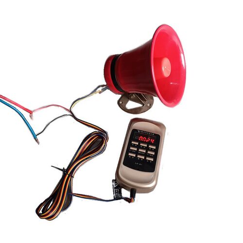 12V48伏车载宣传大功率叫卖器地摊扩音机喊话器120秒录音20W喇叭
