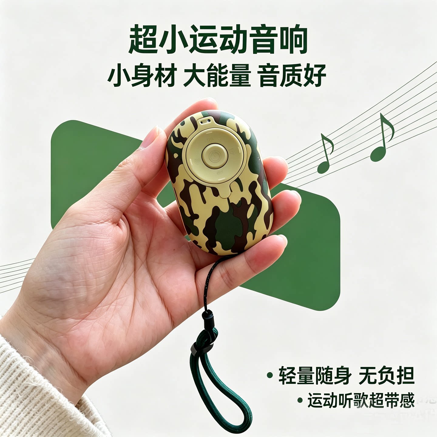 超薄蓝牙小音箱便携式户外运动手机插卡迷你音乐播放器跟屁虫音响